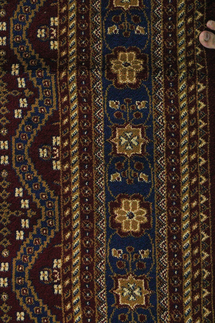 Premium Quality Afghan (Acrylic) - Red - 6.5 x 9.5 FT - Resilient Construction for Long-Lasting Use - V Surfaces