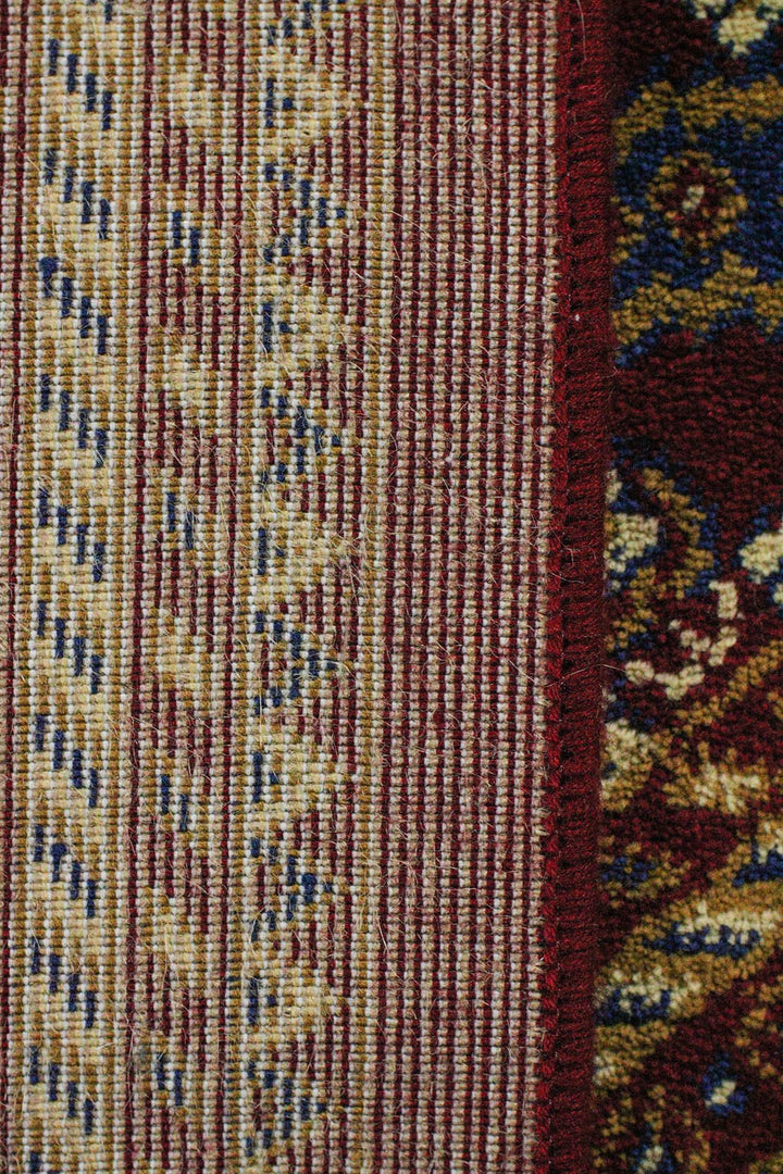 Premium Quality Afghan (Acrylic) - Red - 6.5 x 9.5 FT - Resilient Construction for Long-Lasting Use - V Surfaces
