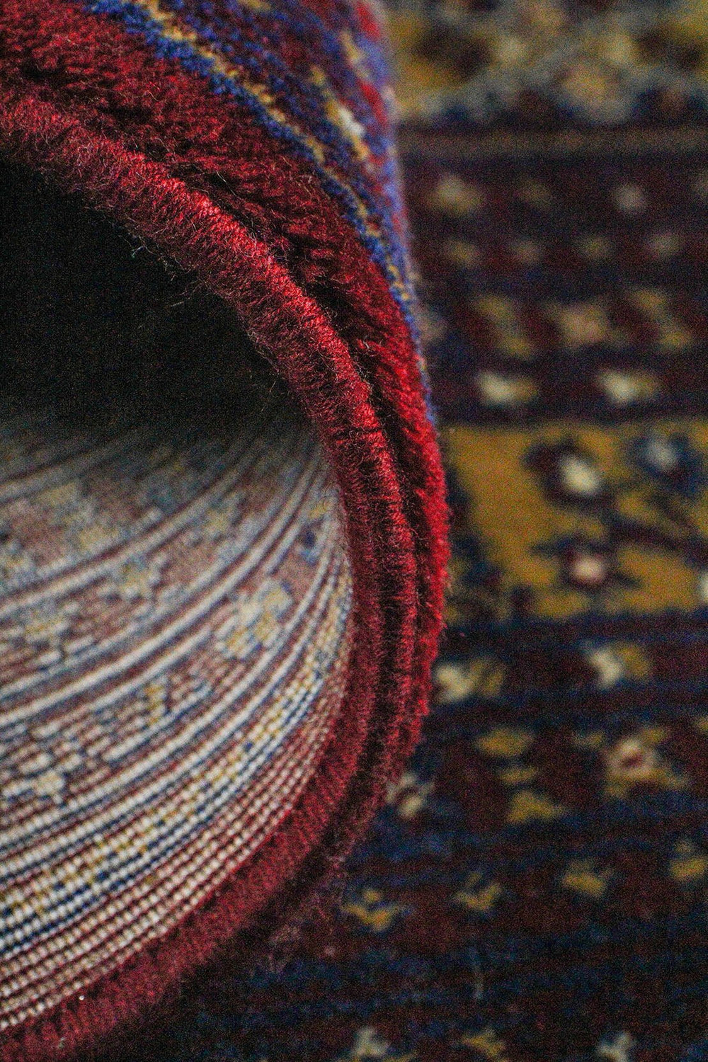 Premium Quality Afghan (Acrylic) - Red - 6.5 x 9.5 FT - Resilient Construction for Long-Lasting Use - V Surfaces