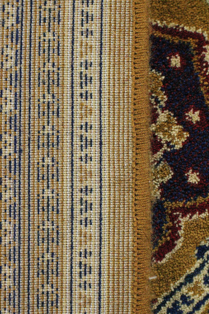 Premium Quality Afghan (Acrylic) - Yellow - 6.5 x 9.5 FT - Resilient Construction for Long-Lasting Use - V Surfaces