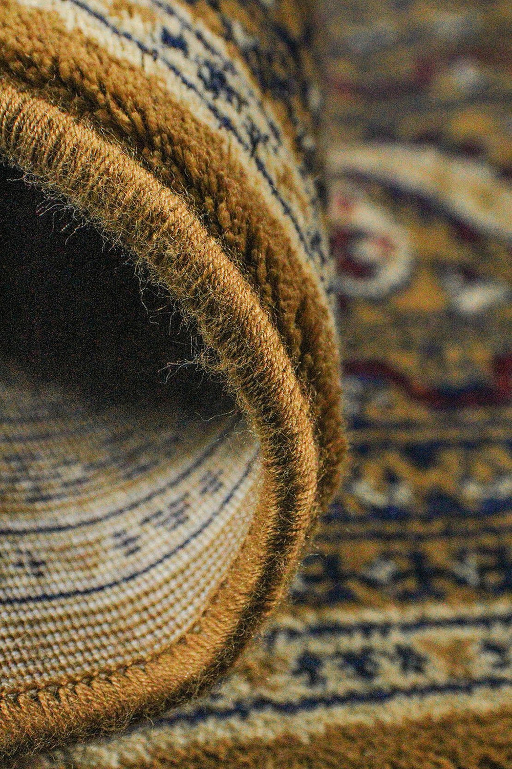 Premium Quality Afghan (Acrylic) - Yellow - 6.5 x 9.5 FT - Resilient Construction for Long-Lasting Use - V Surfaces