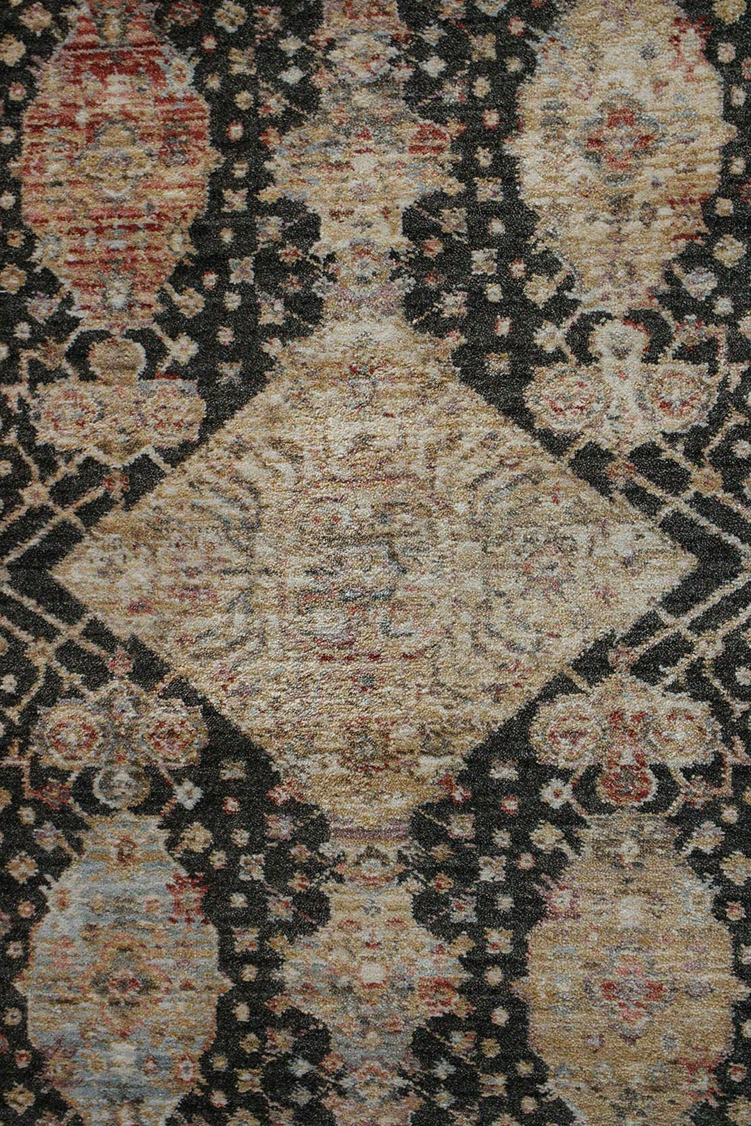 Premium Quality Turkish Antia Rug - 3.9 x 5.9 FT - Brown - Resilient Construction for Long-Lasting Use - V Surfaces