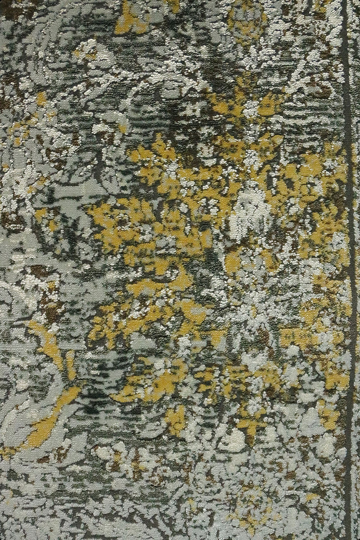 Premium Quality Turkish Brooklyn Rug - 5.24 x 7.54 FT - Gray - Resilient Construction for Long-Lasting Use - V Surfaces