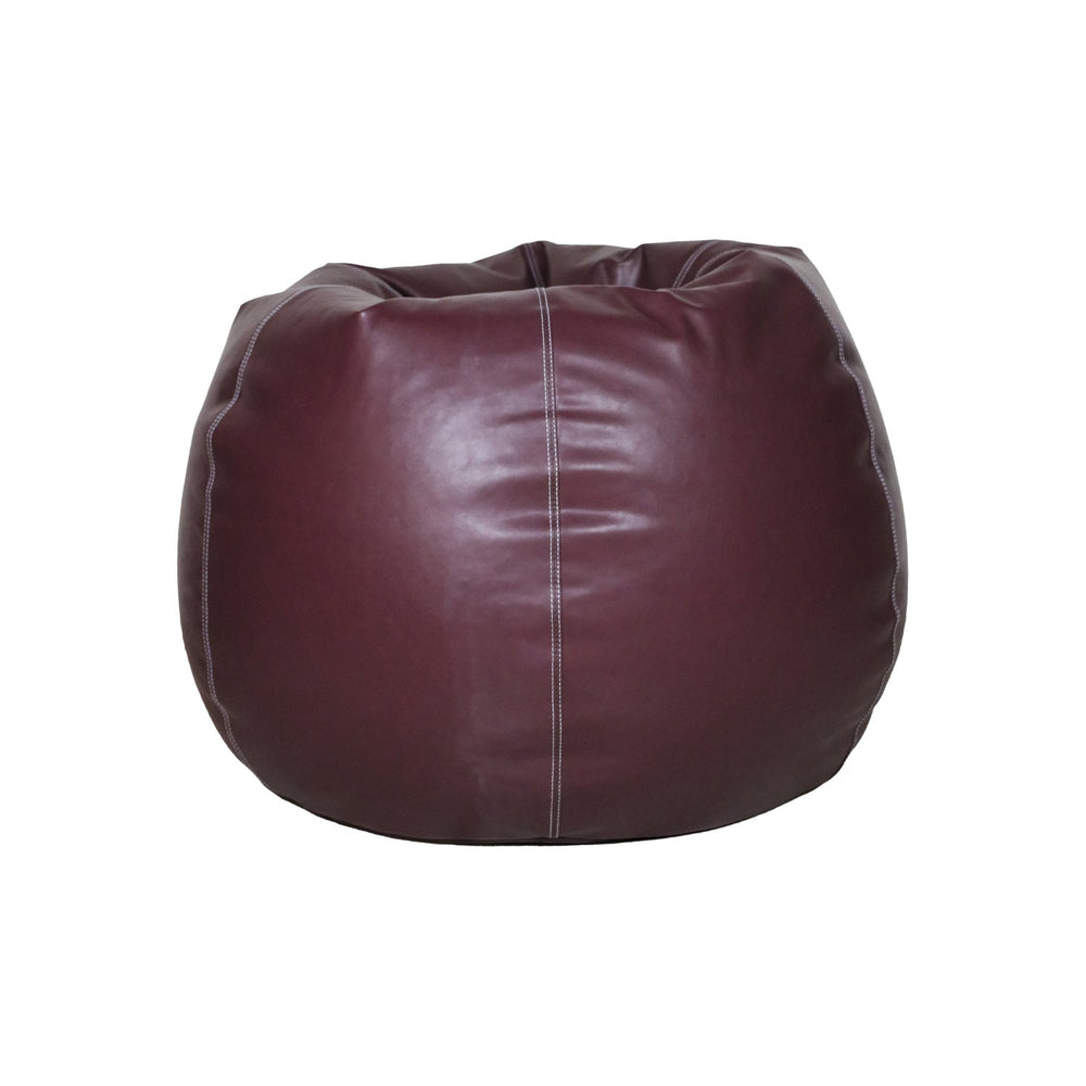 Puffy XL Bean Bag, Maroon - V Surfaces