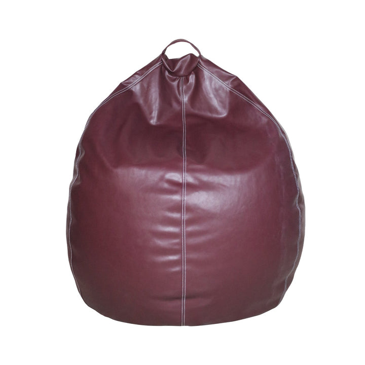 Puffy XL Bean Bag, Maroon - V Surfaces