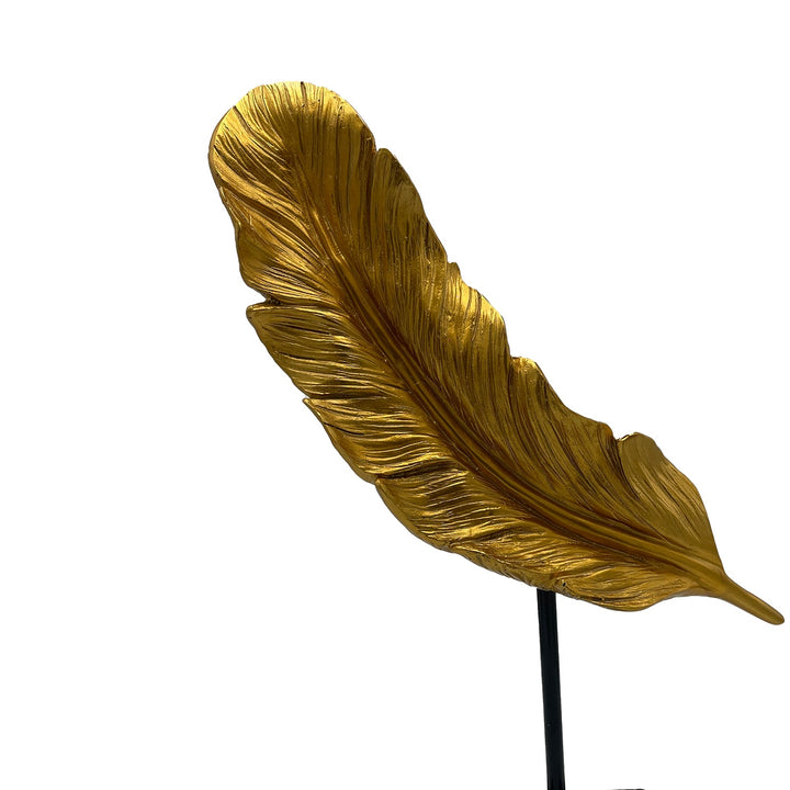 Resin Golden Feather - V Surfaces