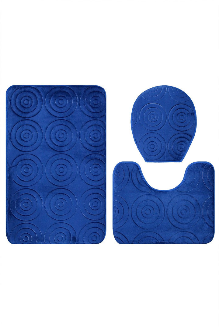 Set of Comfort Bath Mat, Blue - V Surfaces