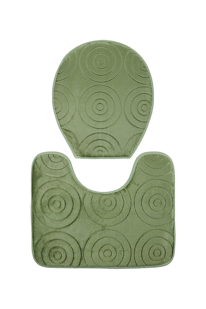 Set of Comfort Bath Mat, Green - V Surfaces