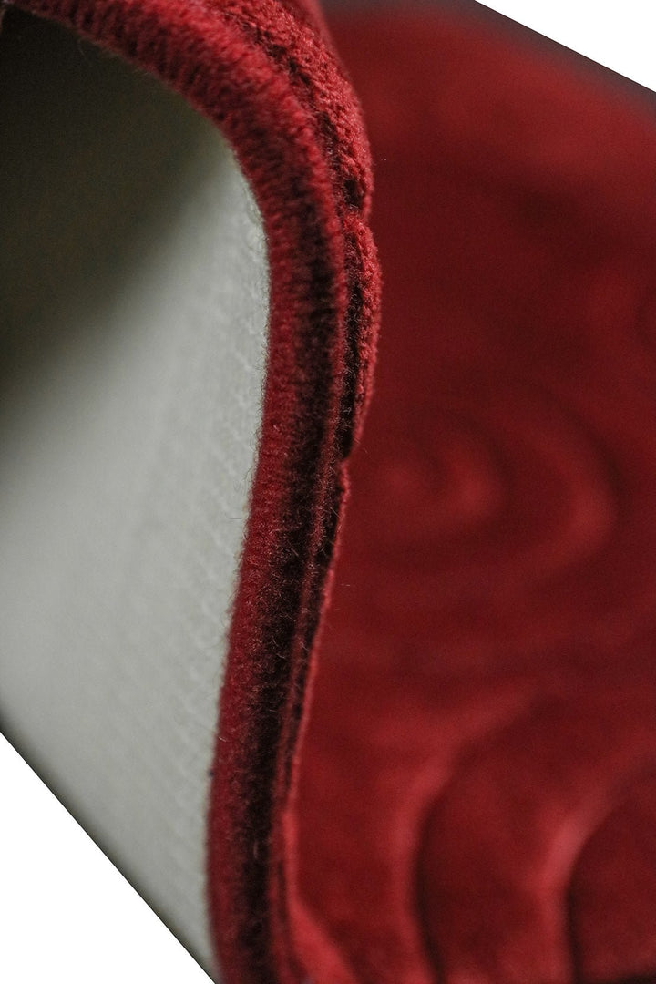 Set of Comfort Bath Mat, Maroon - V Surfaces