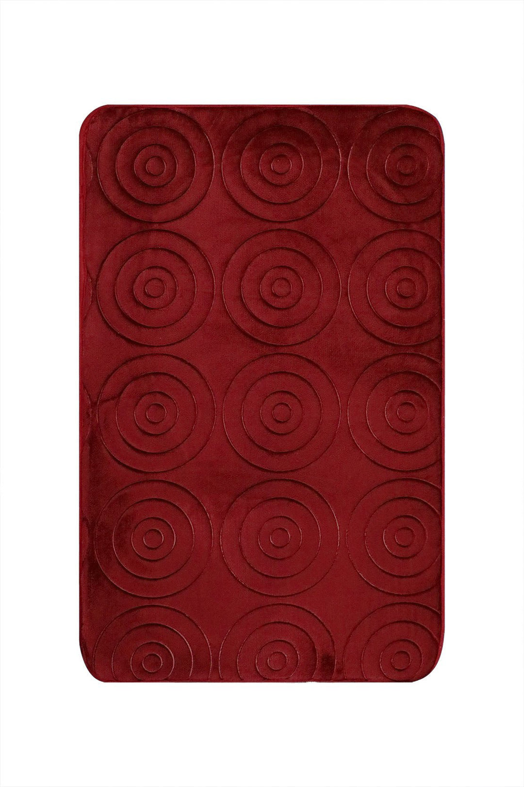 Set of Comfort Bath Mat, Maroon - V Surfaces