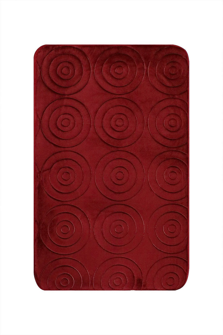 Set of Comfort Bath Mat, Maroon - V Surfaces