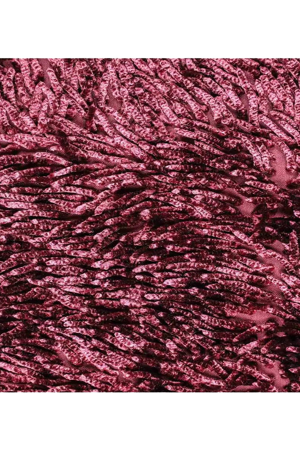 Shiny Micro Fiber Bath Mat, Maroon - V Surfaces