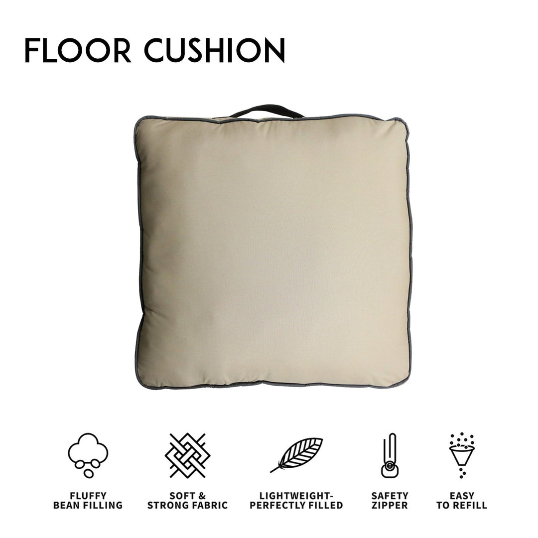 Stool Floor Cushion, Brown - V Surfaces