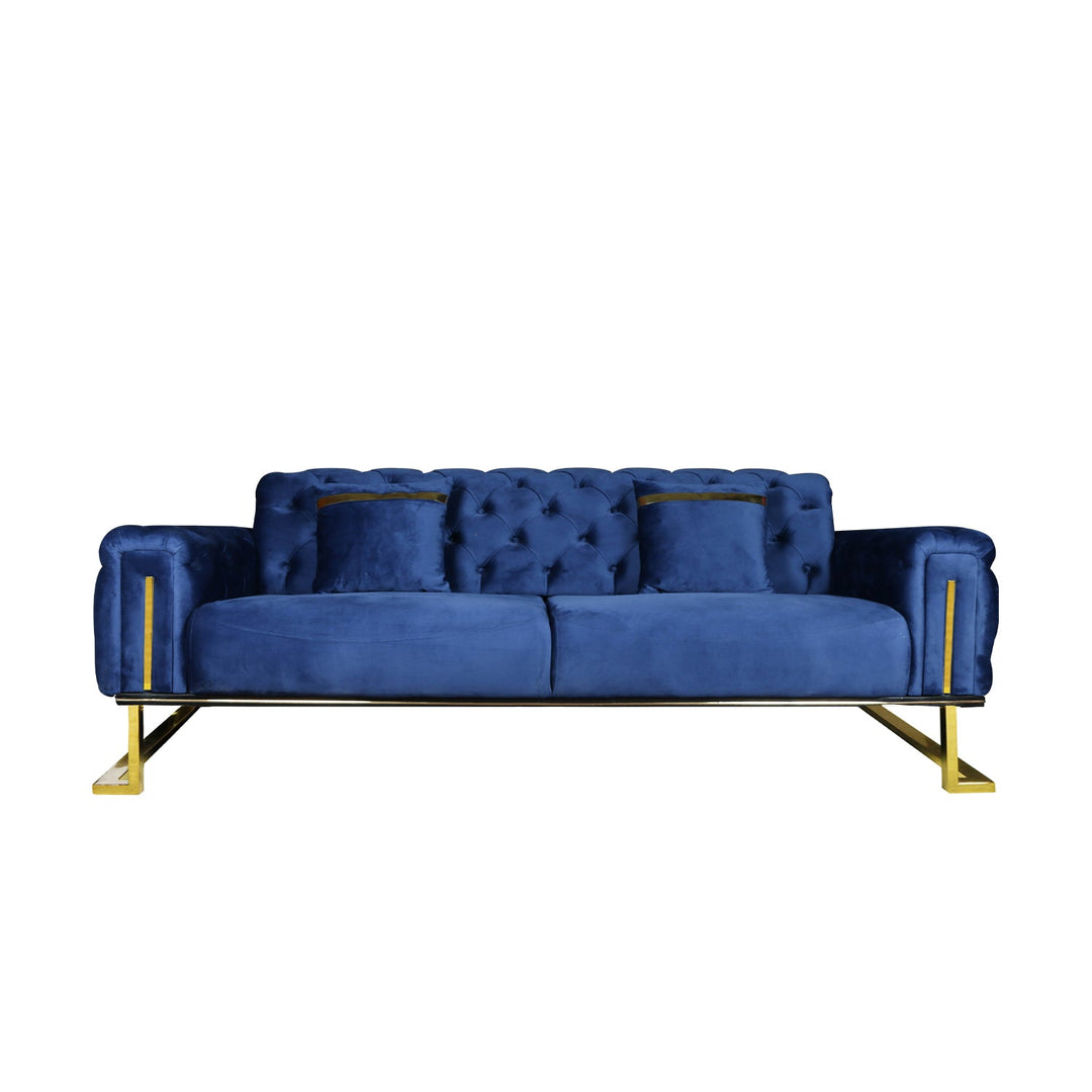 Turkish Ares Sofa, Blue - V Surfaces