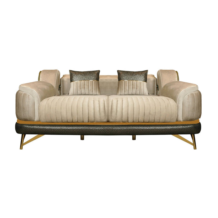 TURKISH BELLA SOFA, SET OF SEVEN SEATERS, BROWN - V Surfaces