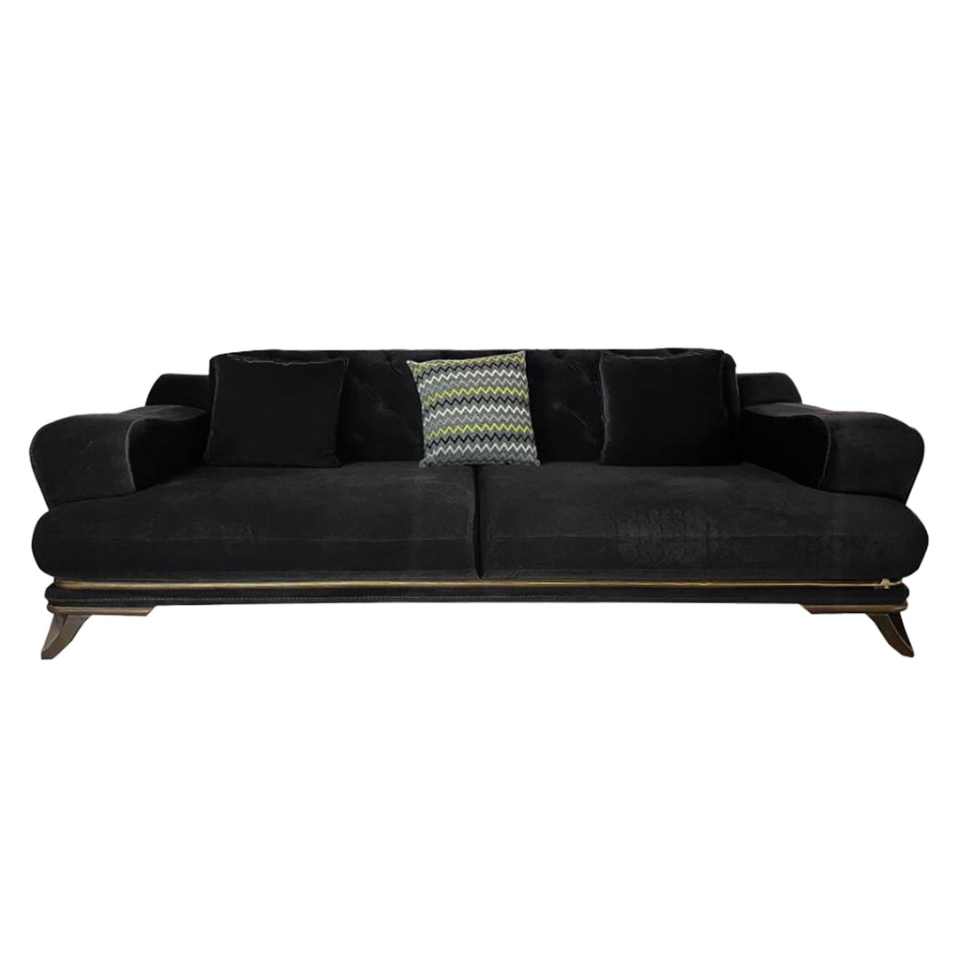 Turkish Black Sofa - Transform Your Living Space with Premium Sofa: A Turkish Masterpiece - V Surfaces
