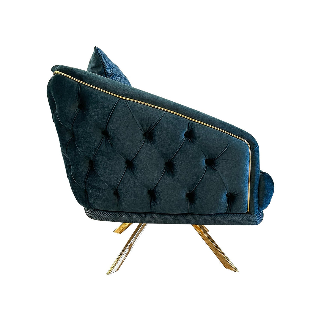 Turkish Diamond Sofa - Green - Transform Your Living Space with Diamond Sofa: A Turkish Masterpiece - V Surfaces