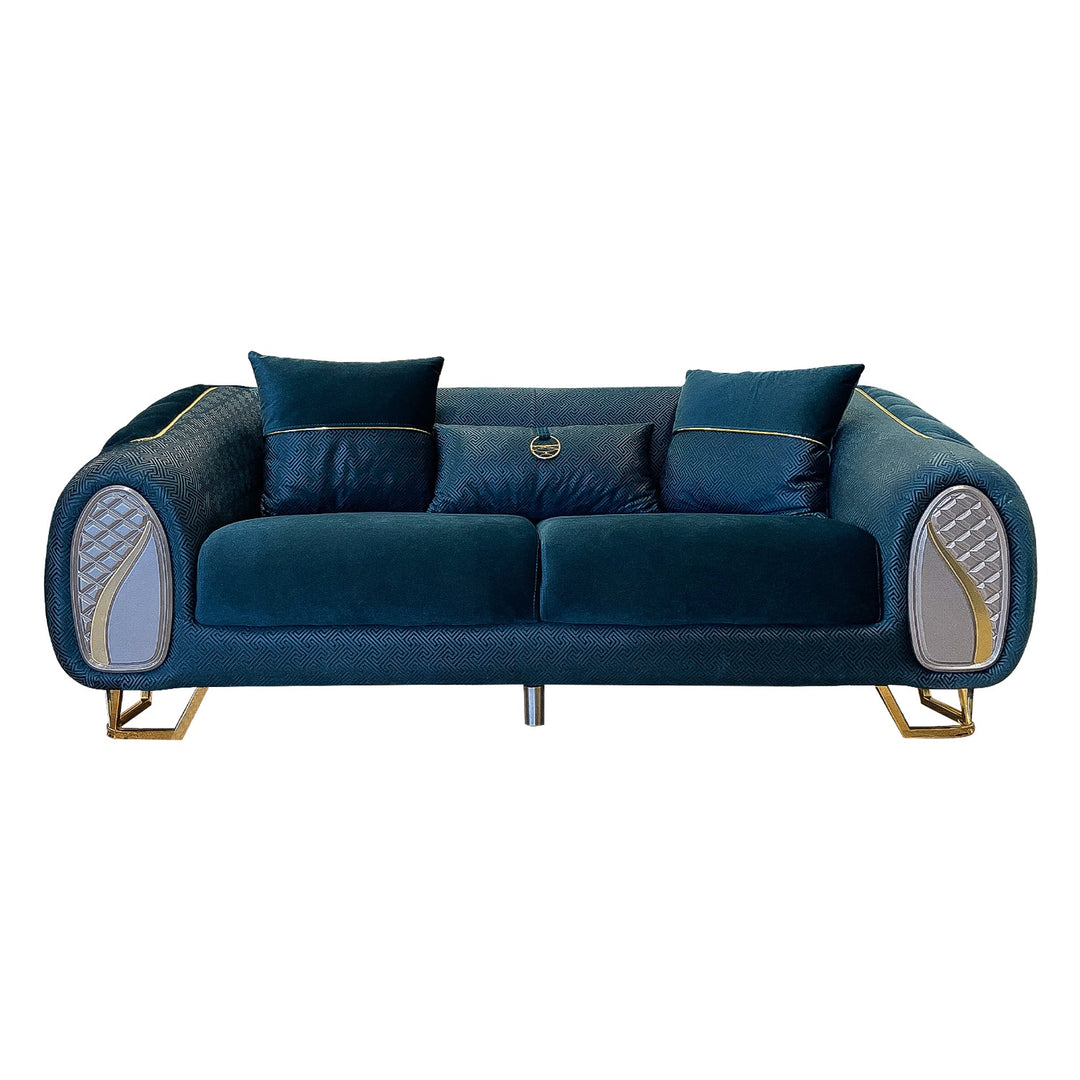 Turkish Diamond Sofa - Green - Transform Your Living Space with Diamond Sofa: A Turkish Masterpiece - V Surfaces
