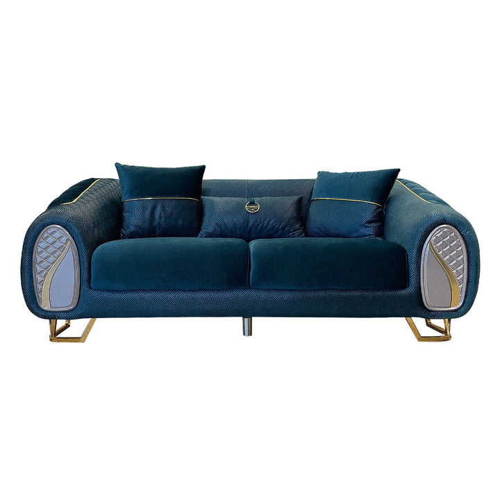 Turkish Diamond Sofa - Green - Transform Your Living Space with Diamond Sofa: A Turkish Masterpiece - V Surfaces