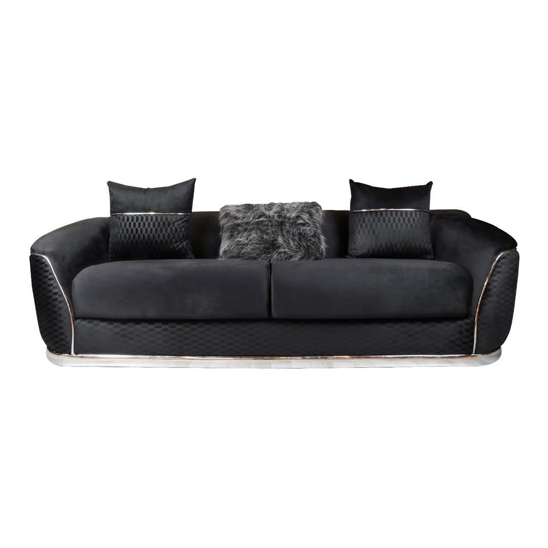 Turkish Dubai Sofa, Black - V Surfaces