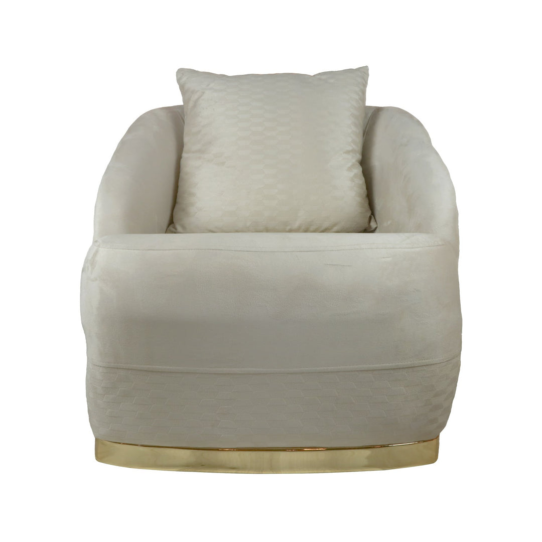 TURKISH DUBAI SOFA, THREE SEATERS & ONE SEATER, BEIGE - V Surfaces