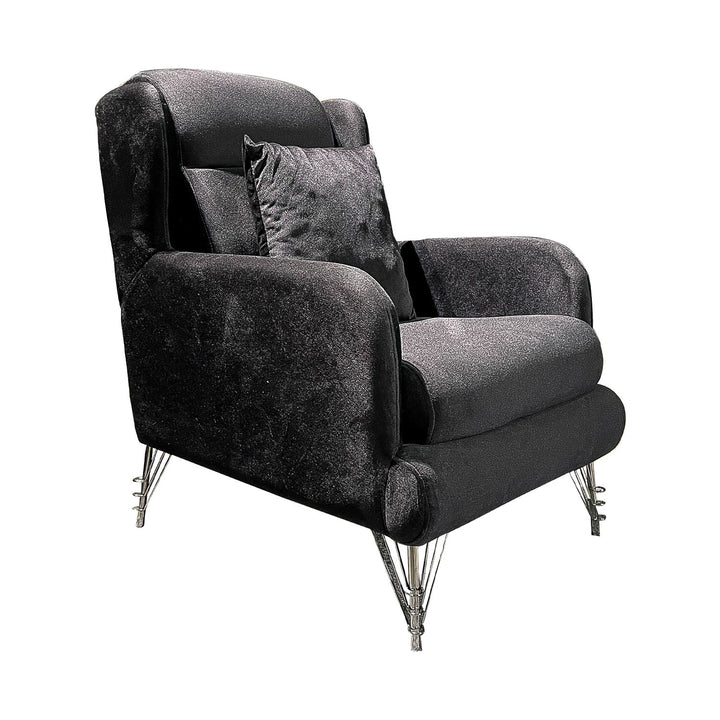 Turkish Lilyum Sofa - Black- Transform Your Living Space with Premium Sofa: A Turkish Masterpiece - V Surfaces