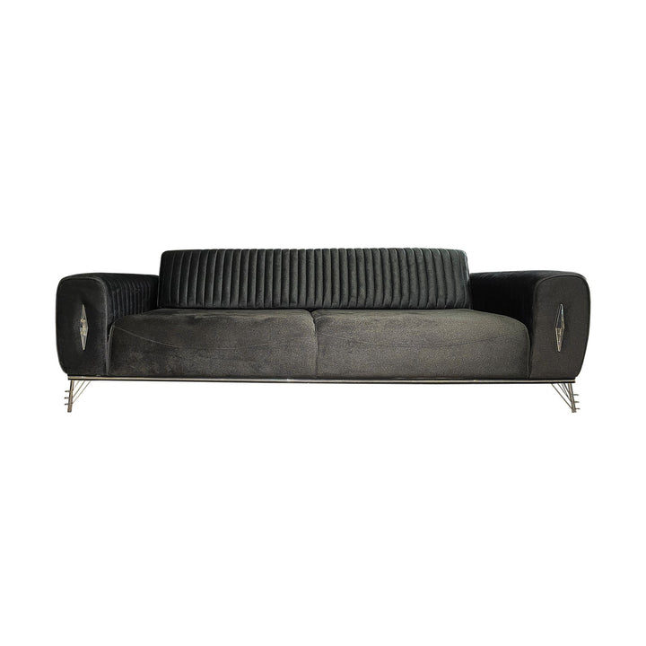 Turkish Lilyum Sofa - Black- Transform Your Living Space with Premium Sofa: A Turkish Masterpiece - V Surfaces