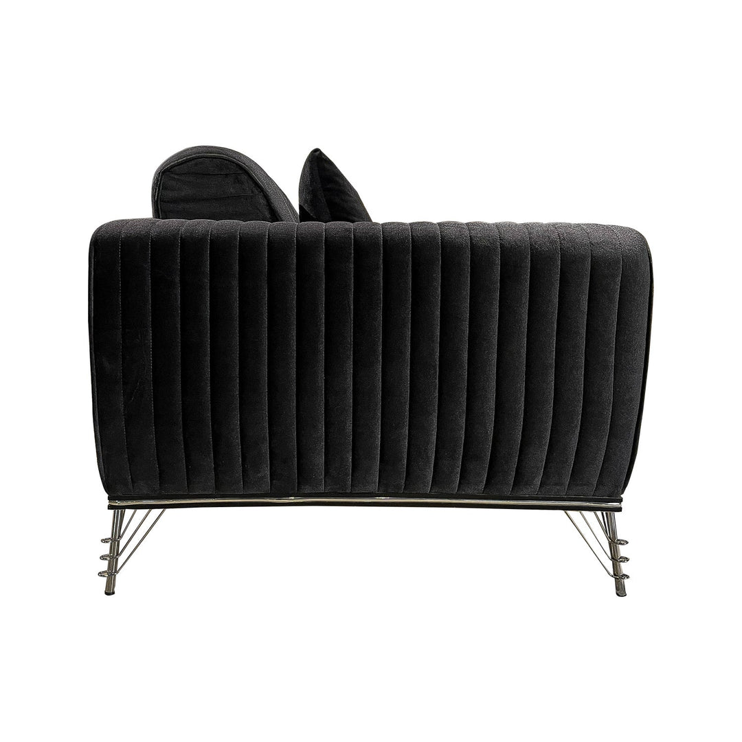 Turkish Lilyum Sofa - Black- Transform Your Living Space with Premium Sofa: A Turkish Masterpiece - V Surfaces