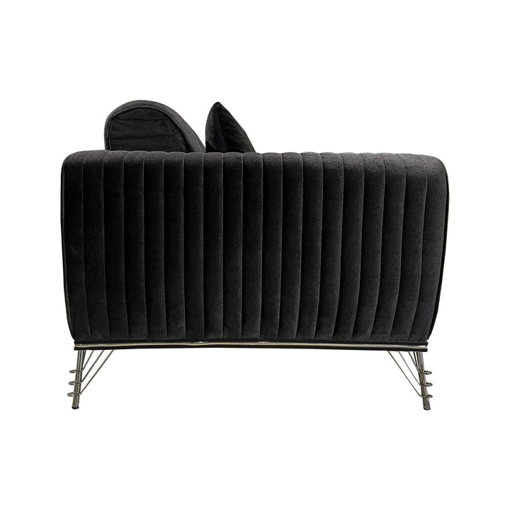 Turkish Lilyum Sofa - Black- Transform Your Living Space with Premium Sofa: A Turkish Masterpiece - V Surfaces
