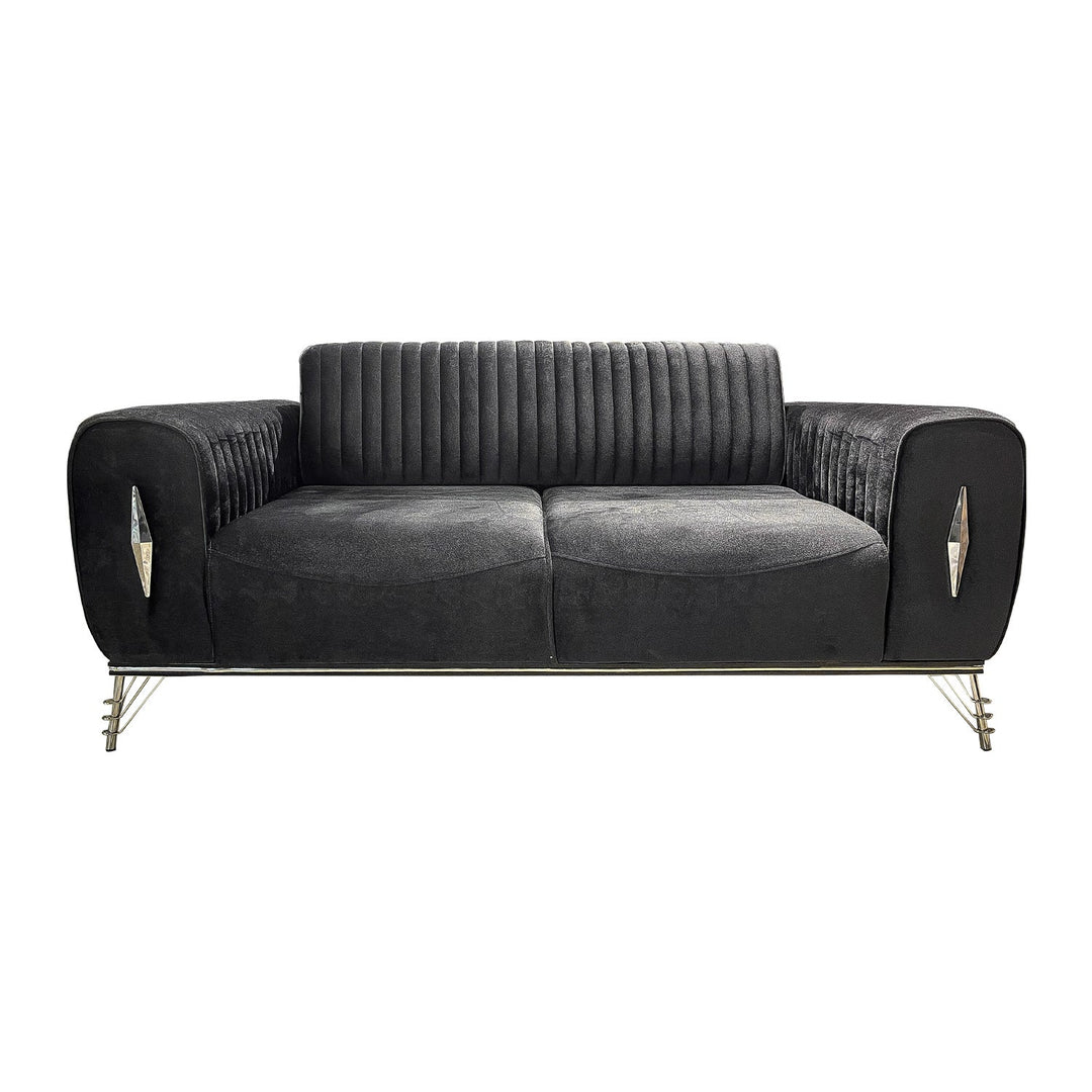 Turkish Lilyum Sofa - Black- Transform Your Living Space with Premium Sofa: A Turkish Masterpiece - V Surfaces