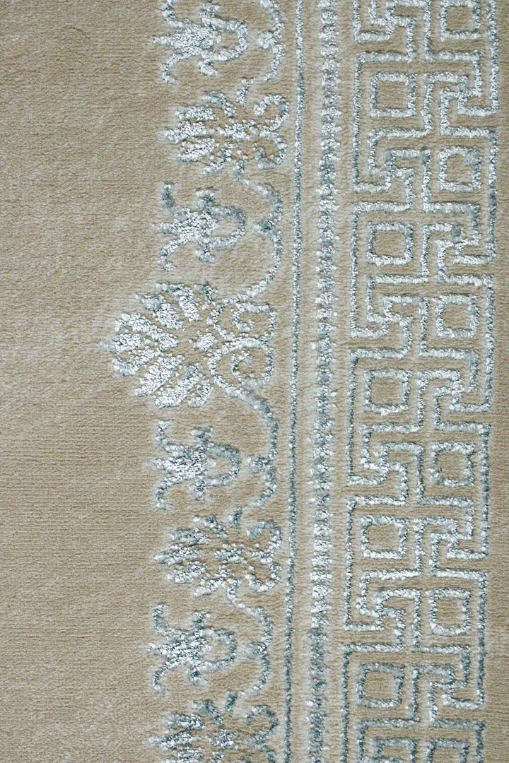 Turkish Modern Festival - 1 Rug - 2.6 x 9.8 FT - Beige - Superior Comfort, Modern Style Accent Rugs - V Surfaces