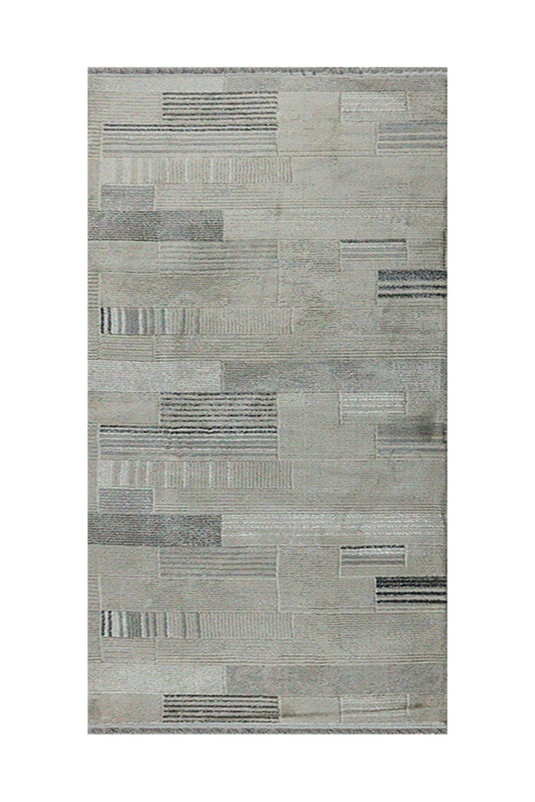 Turkish Modern Festival - 1 Rug - 3.2 x 6.5 FT - Gray - Superior Comfort, Modern Style Accent Rugs - V Surfaces