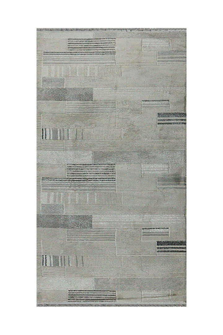 Turkish Modern Festival - 1 Rug - 3.2 x 6.5 FT - Gray - Superior Comfort, Modern Style Accent Rugs - V Surfaces