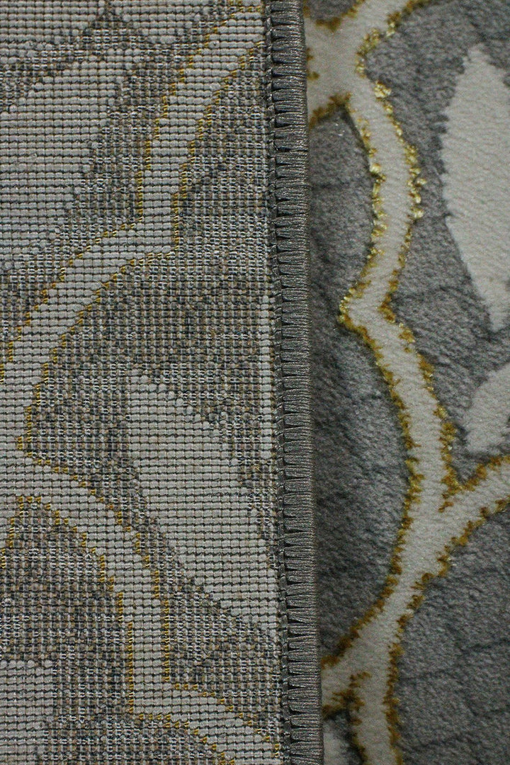 Turkish Modern Festival 1 Rug - 3.2 x 9.8 FT - Gray - Sleek and Minimalist for Chic Interiors - V Surfaces