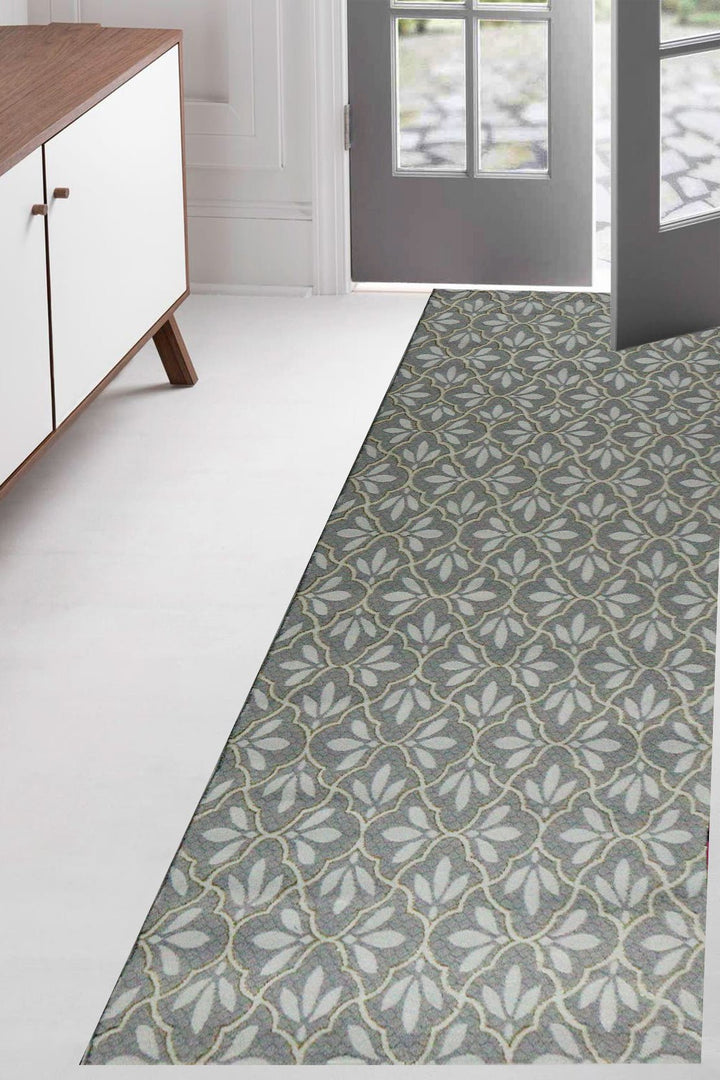 Turkish Modern Festival 1 Rug - 3.2 x 9.8 FT - Gray - Sleek and Minimalist for Chic Interiors - V Surfaces