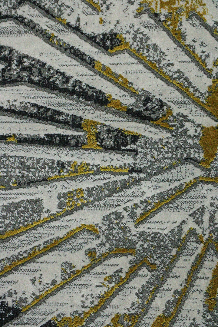 Turkish Modern Festival 1 Rug - 3.2 x 9.8 FT - Gray - Sleek and Minimalist for Chic Interiors - V Surfaces