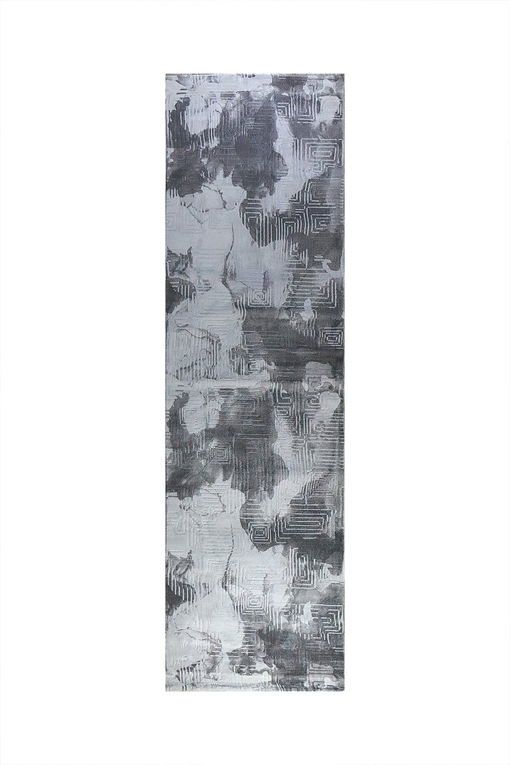 Turkish Modern Festival -1 Rug - 3.3 x 9.8 FT - Gray - Superior Comfort, Modern & Contemporary Style Accent Rugs - V Surfaces