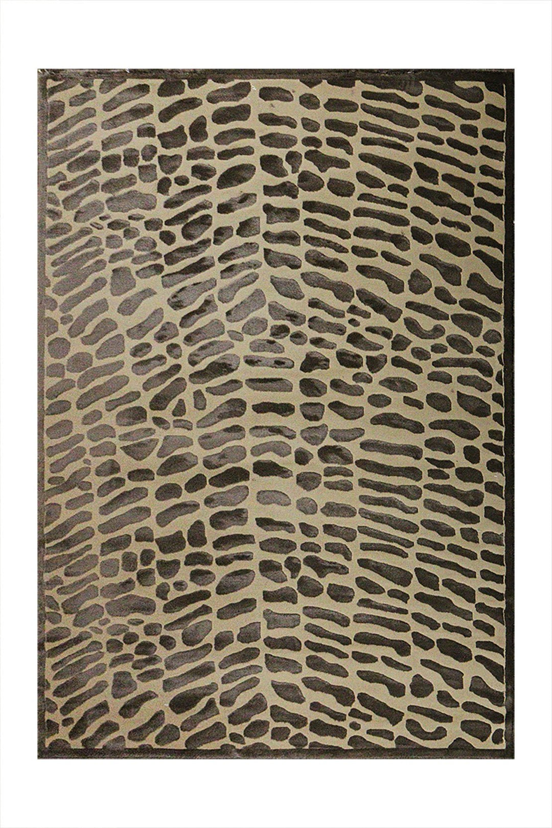 Turkish Modern Festival - 1 Rug - 5.2 x 7.2 FT - Brown - Superior Comfort, Modern Style Accent Rugs - V Surfaces