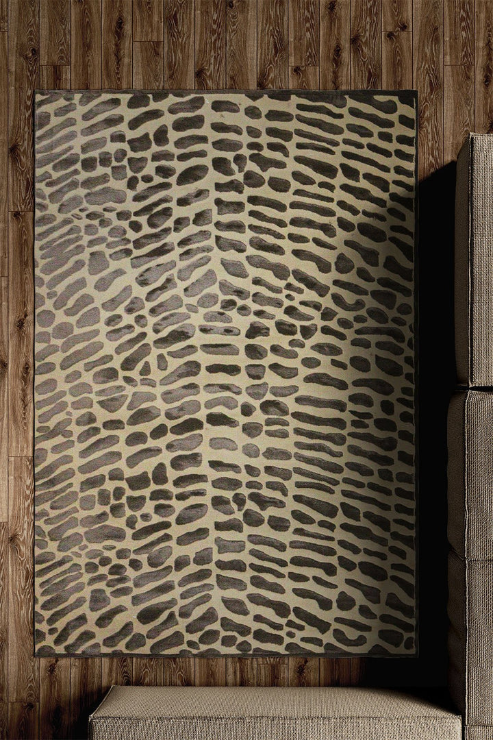 Turkish Modern Festival - 1 Rug - 5.2 x 7.2 FT - Brown - Superior Comfort, Modern Style Accent Rugs - V Surfaces