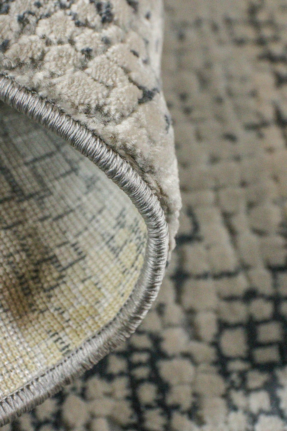 Turkish Modern Festival - 1 Rug - 5.2 x 7.2 FT - Gray - Superior Comfort, Modern Style Accent Rugs - V Surfaces