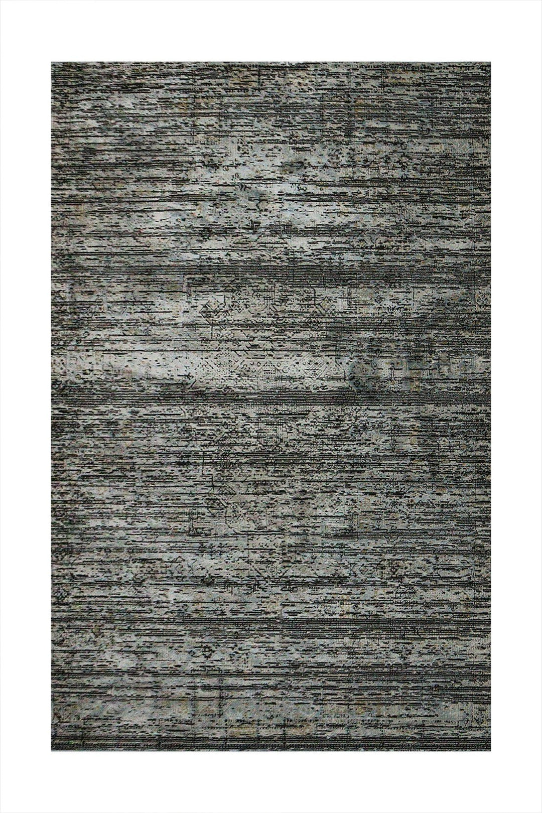 Turkish Modern Festival 1 Rug - 5.2 x 7.5 FT - Gray - Sleek and Minimalist for Chic Interiors - V Surfaces