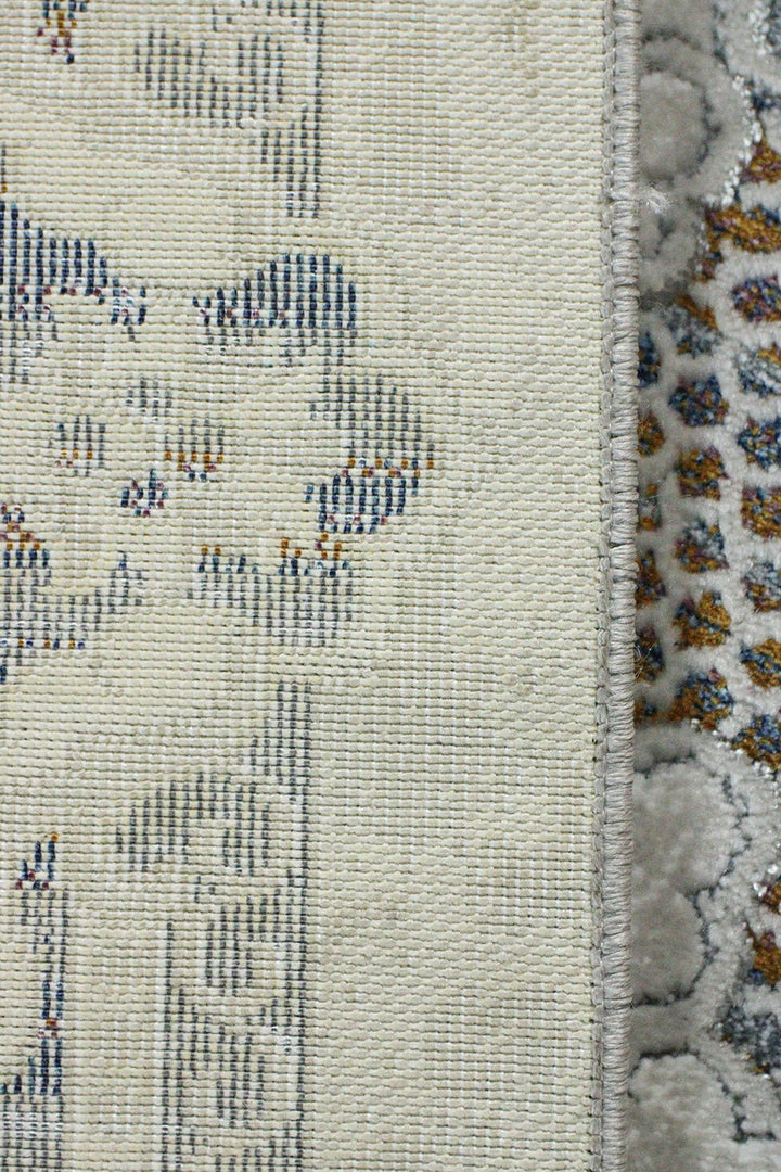 Turkish Modern Festival 1 Rug - 5.2 x 7.5 FT - Gray - Sleek and Minimalist for Chic Interiors - V Surfaces