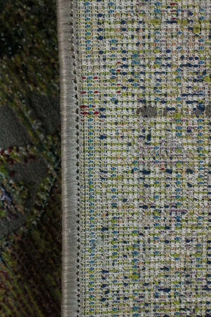 Turkish Modern Festival 1 Rug - 5.24 x 7.54 FT - Gray and Yellow - Superior Comfort, Modern Style Accent Rugs - V Surfaces