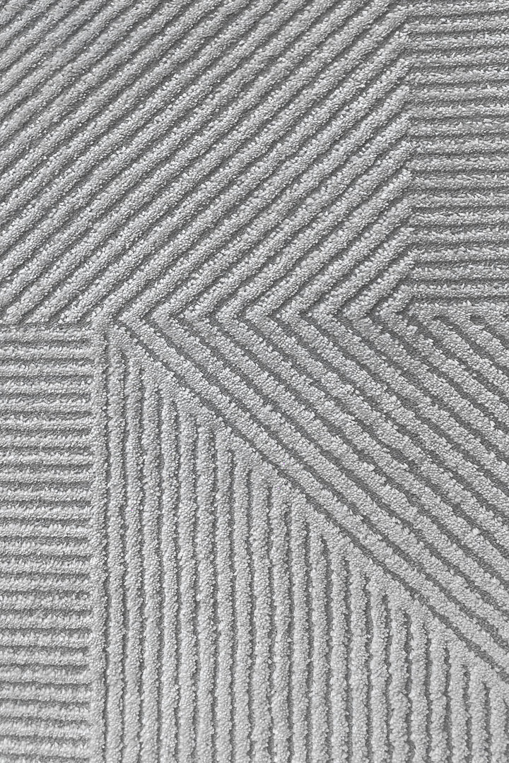 Turkish Modern Festival -1 Rug - 6.5 x 8.2 FT - White - Sleek and Minimalist for Chic Interiors - V Surfaces