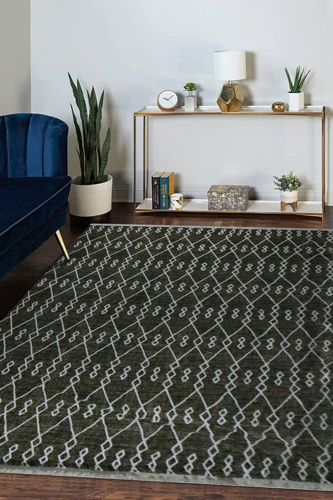 Turkish Modern Festival 1 Rug - 6.5 x 9.5 FT - Cream and Yellow - Superior Comfort, Modern Style Accent Rugs - V Surfaces