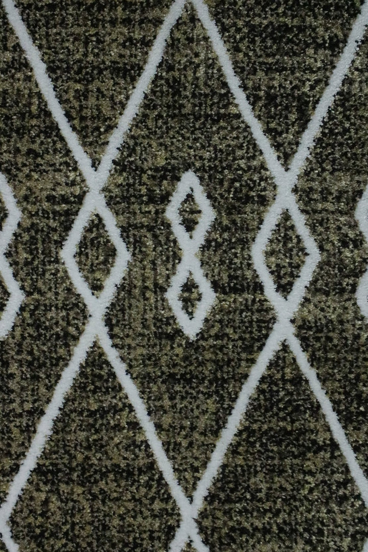Turkish Modern Festival 1 Rug - 6.5 x 9.5 FT - Cream and Yellow - Superior Comfort, Modern Style Accent Rugs - V Surfaces