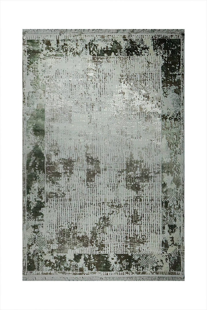 Turkish Modern Festival 1 Rug - 6.5 x 9.5 FT - Gray and Cream - Superior Comfort, Modern Style Accent Rugs - V Surfaces