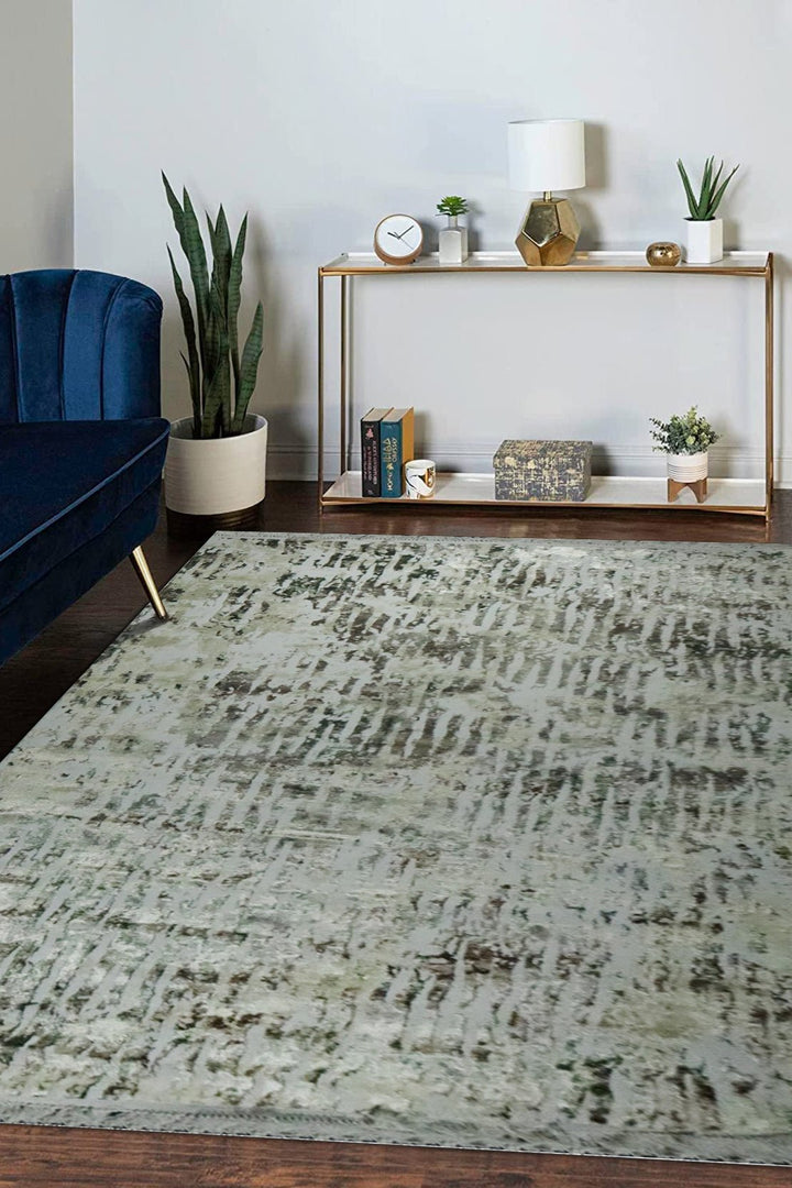 Turkish Modern Festival 1 Rug - 6.5 x 9.5 FT - Gray - Superior Comfort, Modern Style Accent Rugs - V Surfaces