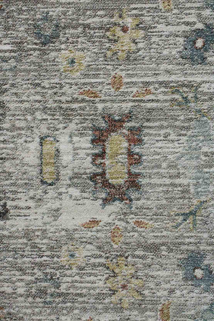 Turkish Modern Festival - 1 Rug - 6.5 x 9.8 FT - Gray - Superior Comfort, Modern Style Accent Rugs - V Surfaces