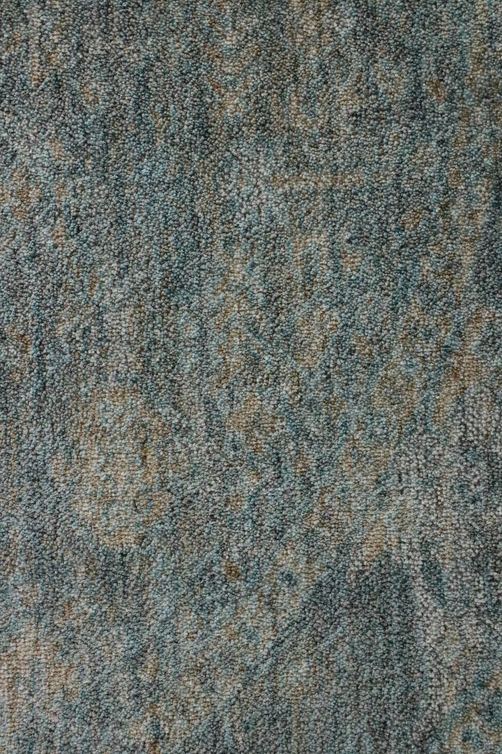 Turkish Modern Festival 1 Rug - Beige and Blue - 5.2 x 5.2 FT - Superior Comfort, Modern Style Accent Rugs - V Surfaces